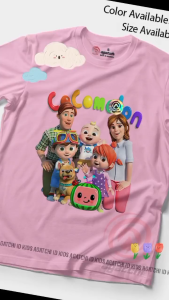 Baju Kaos Atasan Anak - Anak Agatchi Motif Cocomelon
