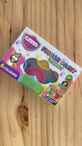 ชุดสี FINGER PAINT Masterart สีทามือ+ร่างกาย รุ่น 6 สี 35ml.