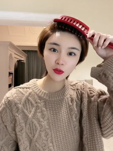 หวี หวีซี่โครง หวียกโคนผม แปรงหวีผม หวีซี่โค้งขนาดใหญ่ หวีแปรงผม หวีผม หวีกลมไดร์ผม หวีป้องกันไฟฟ้าสถิตย์ ช่วยยกโคนผม เพิ่มวอลลุ่มผมให้ดูหนา