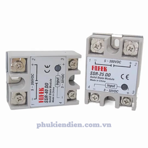 Rơ le bán dẫn SSR-75DA-H solid state relay chuyển đổi điện áp từ 3-32VDC thành 90-480VAC với dòng điện 75A