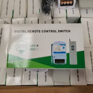 Bộ công tắc điều khiển từ xa 220v 40A 5000m RF315 chuyên dùng máy bơm nướcmáy rửa xe máy xịt thuốc. Có học lệnh