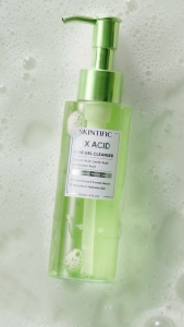 SKINTIFIC Facial Cleanser Contains 3 kinds of acid Anti Acne Gel Acne care Facial Wash Salicylic Acid