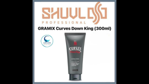 Gel Ép Tóc Nam Nữ Shuvl Gramix Curves Down King Ép Tạo Nếp & Giữ Nếp Tóc Bền Lâu 300ml
