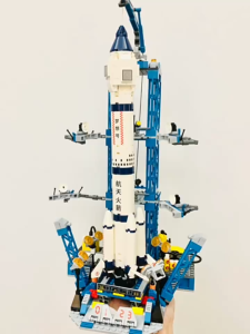 ZHBO Mainan Blok Pesawat Ulang-alik Lego Rocket Tech Mainan Bricks Hadiah Ulang Tahun Anak-Anak Mainan Anak Laki Laki 6 Tahun Mainan Edukasi