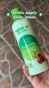 NATUR-E Hand Body Lotion 100ml 245ml || Natur-e Daily Nourishing Moisturishing BPOM