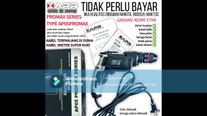 APR BOR LISTRIK 10MM TYPE AP05 PROMAX: Solusi Bor Listrik Tahan Lama Untuk Berbagai Bahan