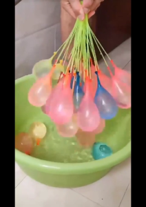 Bộ 111 quả bong bóng nước 3 chùm Magic Balloons và 1 đầu nối vòi nước-NIEVE