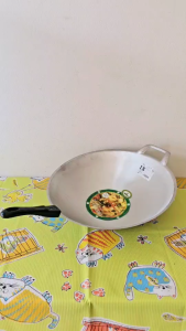 กระทะอลูมิเนียม กระทะด้ามอลูมิเนียม กระทะด้าม กระทะ เบอร์ 8/9/10/12/13/14/15/16/17/18 ตราศรคู่ (จระเข้-พระอาทิตย์)