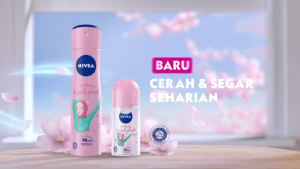 NIVEA Whitening Hijab Series Fresh Body Serum Deodorant Spray Deodorant Roll On