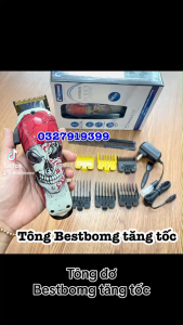 Tông đơ cắt tóc chuyên nghiệp Bestbomg - tăng tốc
