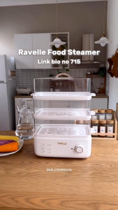 FOOD STEAMER ELECTRIC DIGITAL RAVELLE 3 Susun - 15 Liter