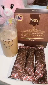 Natures กาแฟเนเจอร์เอสผสมคอลลาเจน 16in1 กาแฟเพื่อสุขภาพ กาแฟคุมหิว โปรโมชั่น 1 กล่อง