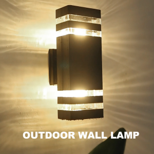 LUCKYLED E27 Waterproof Wall Light Outdoor Light LED Lampu Dinding Replaceable Bulb Garden Corridor