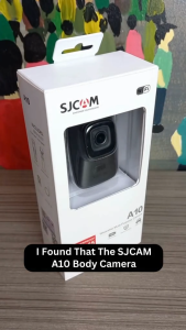 SJCAM A10 Body Camera Portable Wearable Multi Purpose Wifi Gyro Stabilization Infrared Action Camera Security Camera B/W Switch Night Vision Laser Positioning IP65 Waterproof Rainproof DVR Cam Sports Video Action Cameras Bodycam  Long Battery Life - VMI