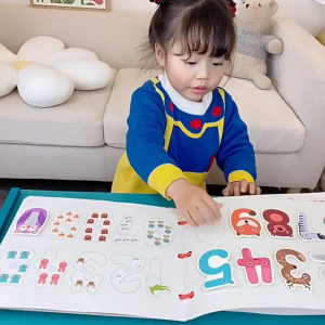 Baby Quiet Busy Book Buku Edukasi Anak Velcro Buku Kids Montessorri Activity Book Education 1-3tahun