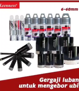 Mata Bor Ubin Ukuran 6mm-65mm Merk Keenness Terbaru