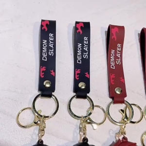 Gantungan Kunci Kimetsu No Yaiba Demon Slayer Nezuko Kamado Key Chain Anime Jepang Zenitsu Tanjiro