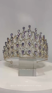 Queen New Crown Crystal Tiaras Bridal Hair Jewelry Wedding Hair Accessories Tiaras Crowns Headband