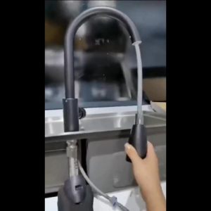 NOAH 360°Swivel Pull Out Faucet Sink Water Tap Sensor Faucet Kitchen  Tap Stainless Steel Mixing Taps