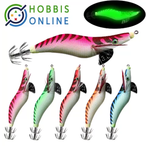 Squid Lure Umpan Pancing Egi 12cm 22g GlowSquid (USLA2) Fishing Bait