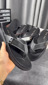 DÉP DA BÒ 3 LỚP DÉP ĐI MƯA BAO BỀN