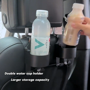 Cup Holder Botol Gantung Headrest Jok Mobil dan Seat Phone Bottle Support Storage Holder Botol Mobil