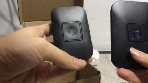 STOCK Wireless Doorbell Music Door Bell Electronic Remote Control Smart Home Battery Or Plug Operated 2 In 1 Adjustable 5 Levels Volume