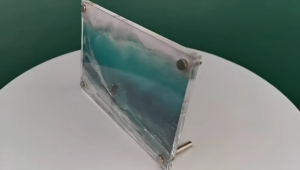 ป้ายอะคริลิคใส กรอบรูปอะคริลิคติดผนัง ความหนา กรอบรูปอะคริลิค พร้อมขาตั้ง ใบประกาศ (แนวนอน) กรอบรูปอะคริลิค กรอบรูป สามารถวางในแนวตั้งหรือแนวนอน ใสและโปร่งใส ขนาด 6Inch/7Inch/10Inch/A4