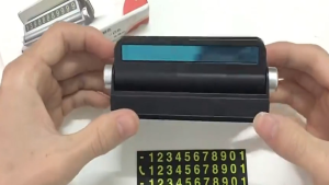 Bảng Ghi Số Điện Thoại Ô Tô Khi Dừng Đỗ Thẻ Ghi Số Điện Thoại Có Giá Đỡ Gắn Taplo