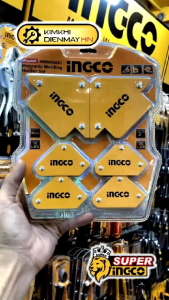 Ke góc hàn có nam châm INGCO AMWH6001 Bộ 6 cái