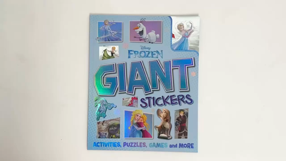 Disney Frozen Giant Stickers Book With Fun Activities Puzzles & Games