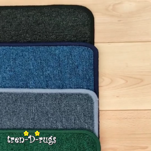 Karpet Polypropylene Polos & Permadani Bulu Minimalis 100 cm x 150 cm