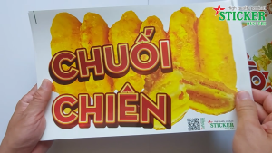 🔥 MIẾNG DÁN CHUỐI CHIÊN.. 🔥 DÁN TƯỜNG XE TỦ KÍNH...