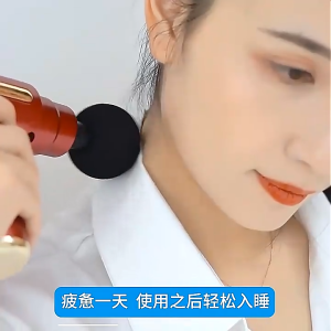 ปืนนวดกล้ามเนื้อ เครื่องนวดไฟฟ้า อัพเกรดชิปอัจฉริยะ ลดเสียงรบกวน 2 เกียร์ปรับได้ มินิแบบพกพา - ลดเสียง 2 เกียร์ปรับและเครื่องนวดไฟฟ้า