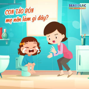 SEADOLAC GIẢM TÁO BÓN CHO TRẺ EM VÀ NGƯỜI LỚN hộp 30 gói/2g