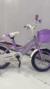 Xe đạp bé gái hình công chúa tay size 14 inch