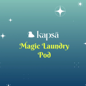 Kapsa 10-in-1 Laundry Pods Sample Pack Bundle (5Pcs) – Himalayan Tea | Lush Freesia | Santal Noir