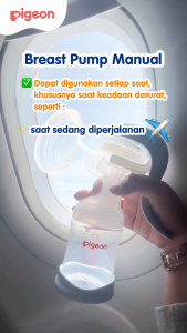 Pigeon Manual Breastpump Pompa ASI