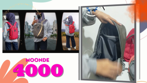 Tas Punggung Stylish Backpack Kecil Wanita Mode Tas Bahu untuk Remaja Perempuan Ransel Ringan Wanita Cantik Kualitas Tinggi MN4000 AESTHETIC Ransel sekolah