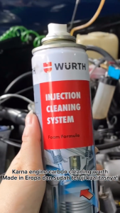 Wurth Injection Cleaning System Foam Formula - Pembersih Injektor dan Karburator