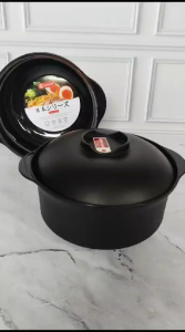 (Gratis Sumpit) 4 PCS Mangkok Ramen Tutup Anti Lengket - Mangkok Tutup - Mangkuk Ramen Hitam - Mangkok Plastik Anti Pecah