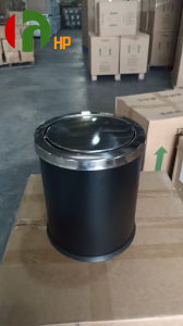 Thùng rác trong nhà Hồng Phát  dung tích 10L thiết kế nắp lật VHP-JZG-A