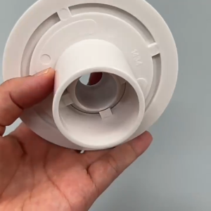 JORDON หัวจ่ายน้ำผนังสระว่ายน้ำ แบบสวมด้านในท่อ 1.5 นิ้ว Class 13.5(ท่อบาง)Wall inlet ABS 1.5 inch 45 mm(ปรับใช้สวมด้านในท่อ 1.5 inch Class 13.5 ได้ )