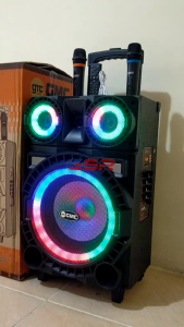 SPEAKER PORTABLE BLUETOOTH GMC 897W Ukuran 10 inch - SUARA MANTAP