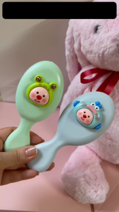 Lược con vật mini đáng yêu xược chải tóc nữ gỡ rối làm đẹp cầm tay bỏ túi cute quà tặng xinh giá rẻ