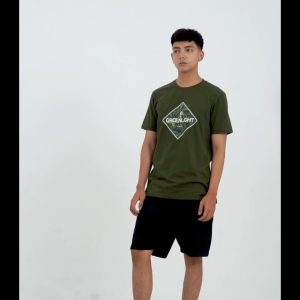 Greenlight Kaos Pria Lengan Pendek Regular Fit Katun Berlin OL-CG070424