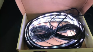 BISA COD Lampu Kolong Bawah Mobil LED Strip warna RGB Variasi modifikasi Otomotif Aksesoris Eksterior Mobil Kontrol Remote dan sensor musik