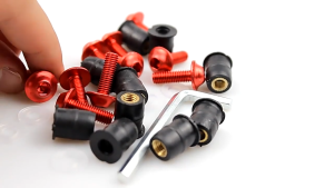 Đệm cao su giảm chấn gắn phuộc xe máy ININ Đệm cao su giảm chấn cao su bọc thép 10MM 12MM gắn phuộc xe máy xe điện