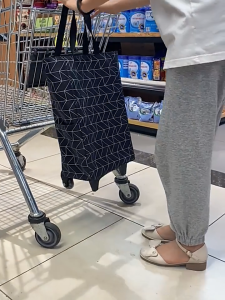 (SG Stock)EmmAmy Shopping trolley supermarket shopping cart shopping backpack Shopping Carriers