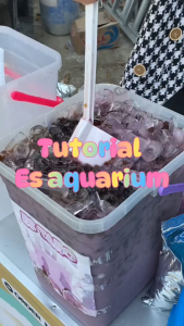 Box Ice Aquarium 15Liter (1 set)